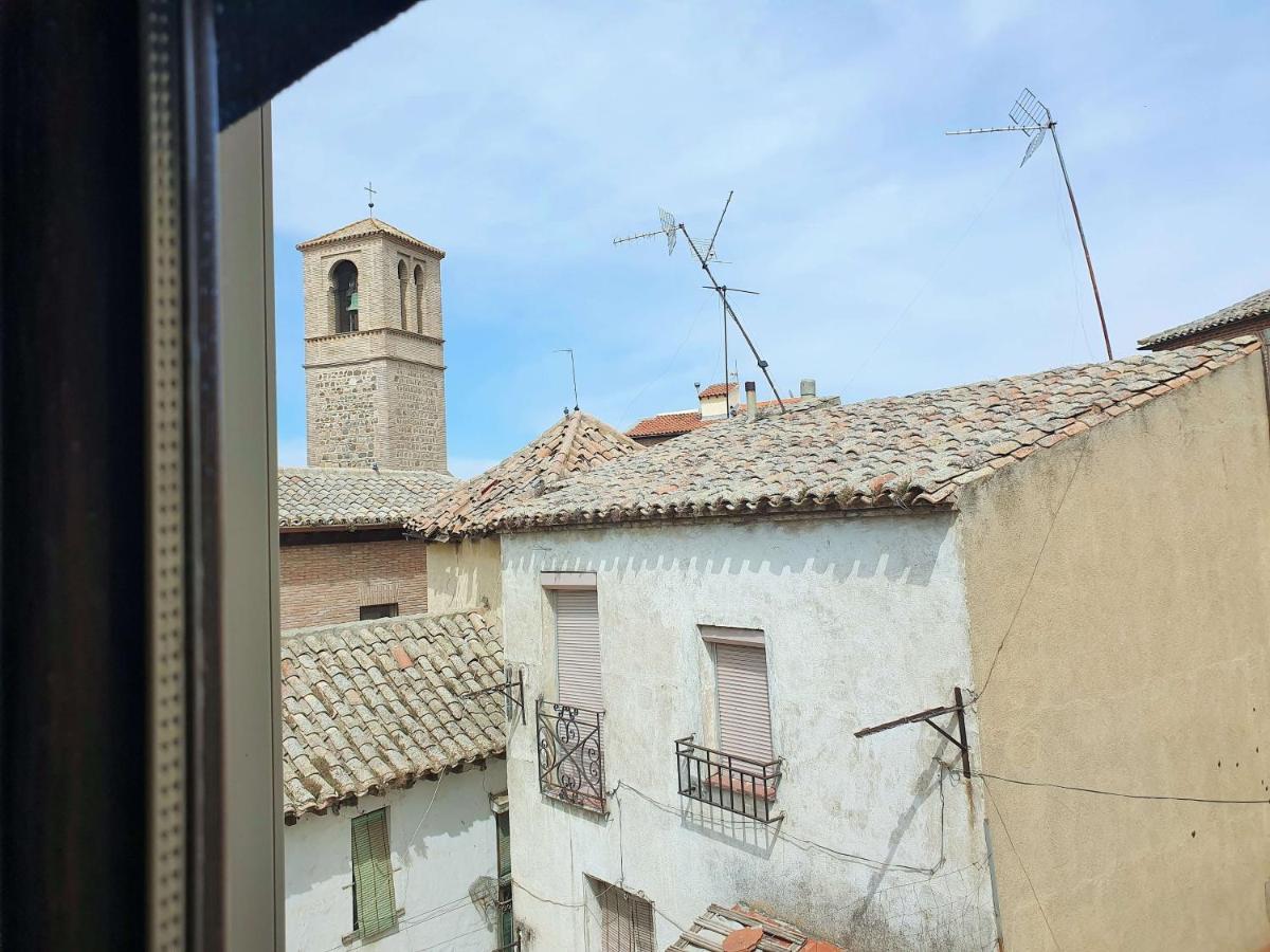 Toledorooms Estrella Con Azotea En El Casco Bagian luar foto